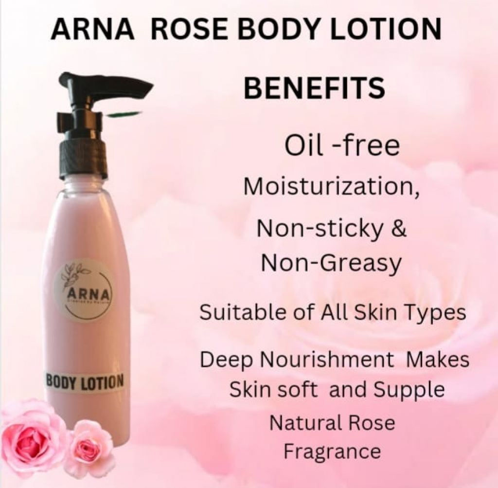 ARNA  ROSE BODY LOTION