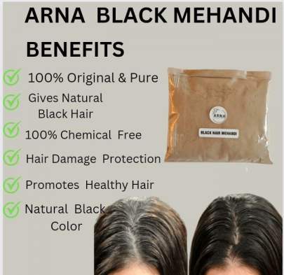 ARNA BLACK HAIR MEHANDI 0