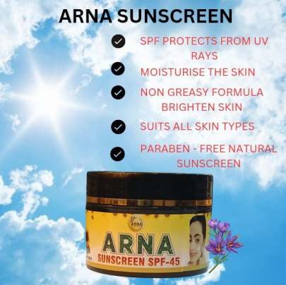 ARNA SUNSCREEN SPF - 45 0